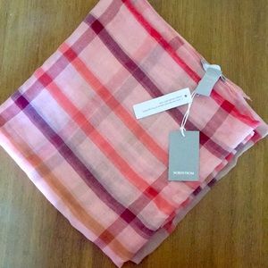 New Nordstrom plaid scarf